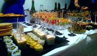 Buffet d'accueil gala EAN 2019